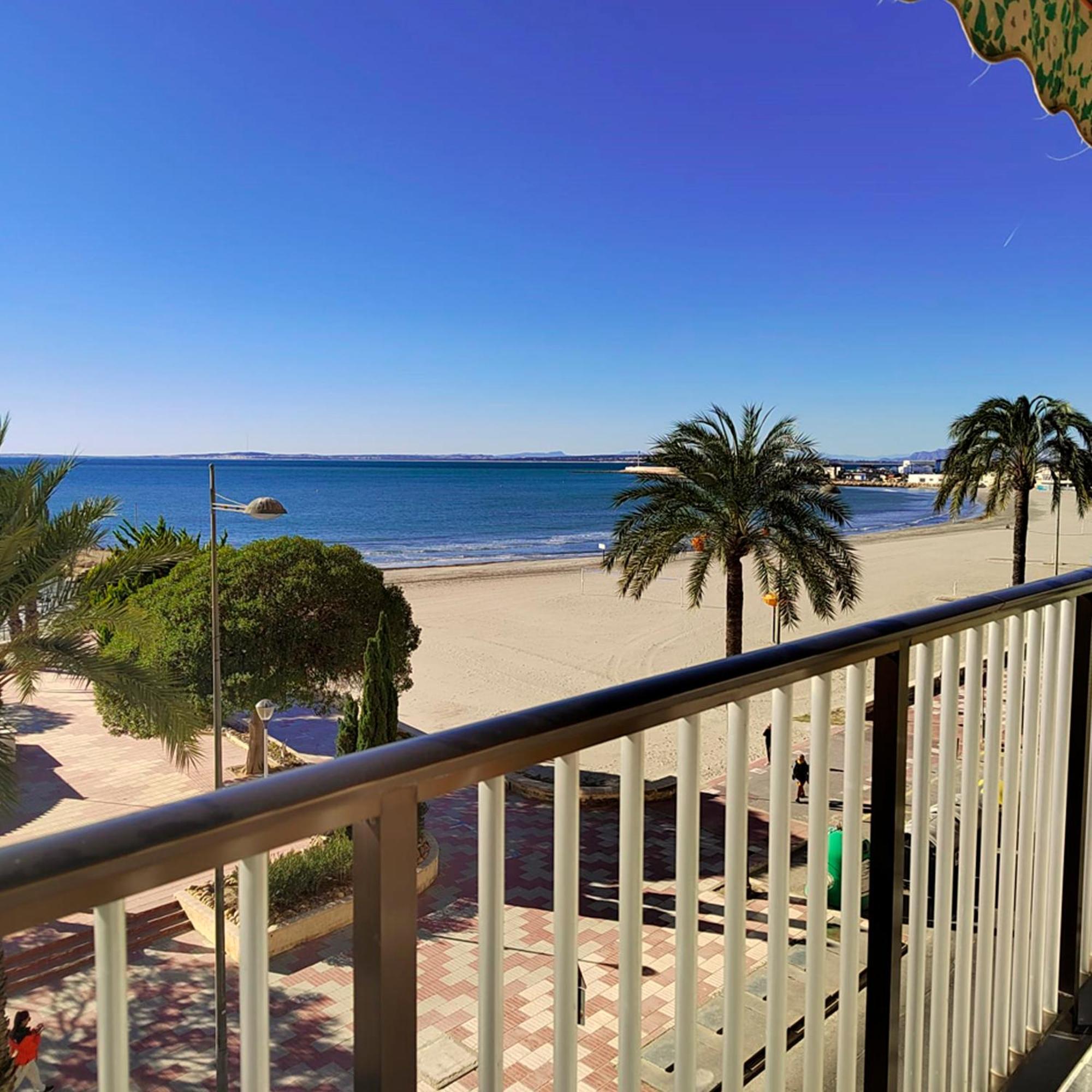 Apartamento Santa Pola Primera Linea De Playa Εξωτερικό φωτογραφία